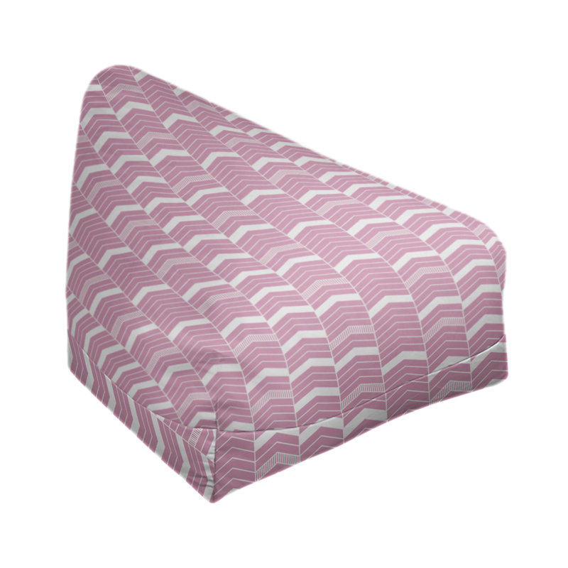 Fauteuil à billes standard &, H 38 po x L 42 po x P 29 po, Rose, Pas de bourre