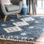 Tapis à poil long Hassan Tribal-499393964