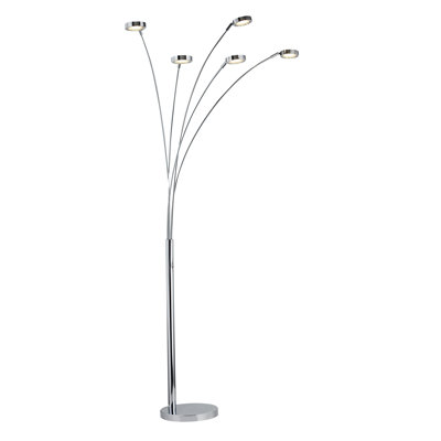 Ensemble de lampe sur pied à DEL 73 po Menands