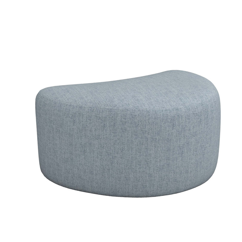Carlisle Wedge Pouf, Marsh Chenille