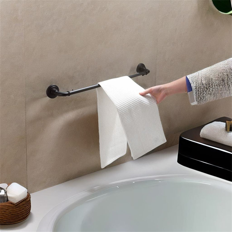 5 - Piece Bathroom Hardware Set, Black