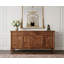 Buffet en bois massif 70 po Emma, finition noyer-854226966