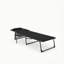 Méridiennes de patio réglables, chaise d'extérieur portative moderne en acier