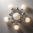 Sprig Glass Semi Flush Mount-109495830-109495837