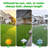 Artificial Grass Turf - 6.6 X 9.85 Ft Reusable Realistic Synthetic Grass, Indoor Outdoor Faux Grass Rug With Drainage Holes Carpet For Pet Dog Garden Backyard Balcony-481504146
