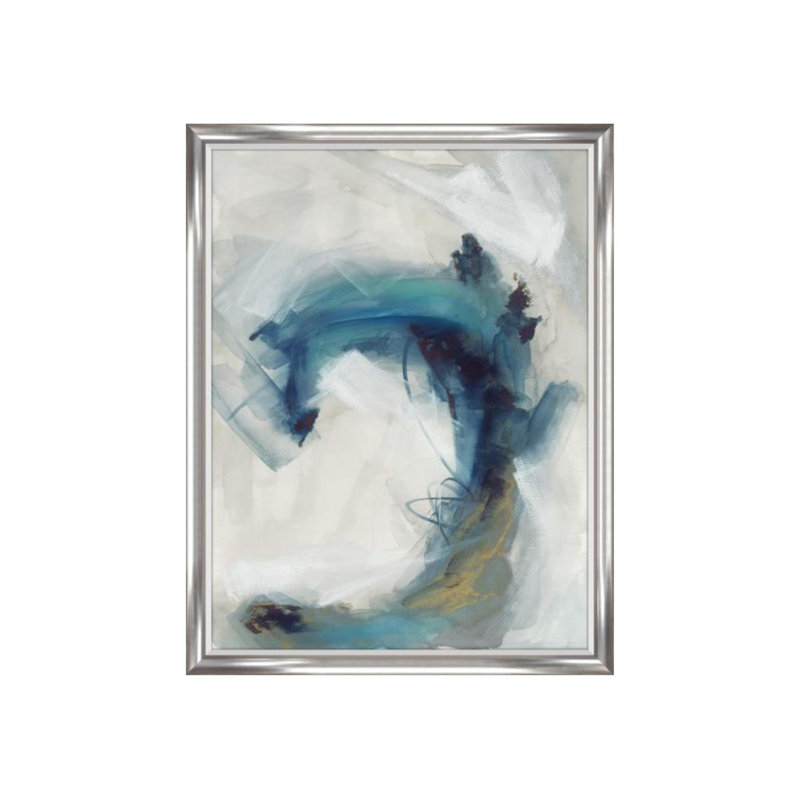 Flow Of Motion II Painting by Janice Sadler, 63" H x 47" W, Glass Coat