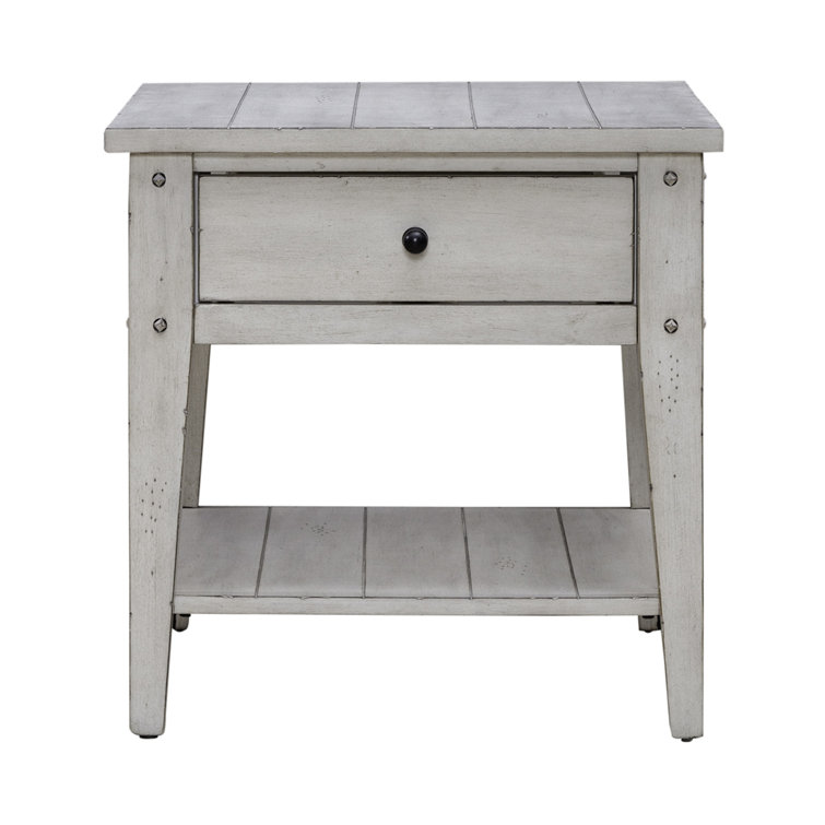 Laron End Table with Storage