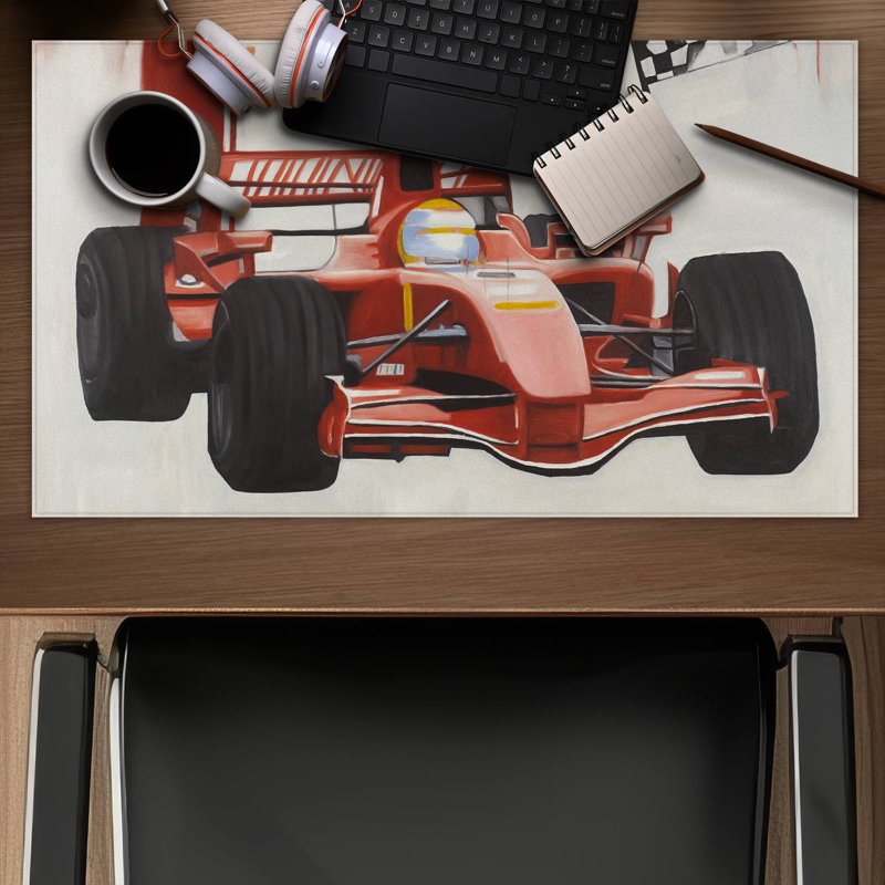 Formule 1 car - 14.00"x24.25" Desk mat
