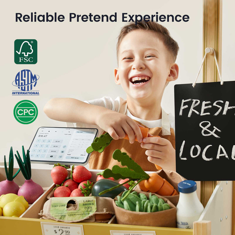 Tiny Land® Kid's Grocery Store Playset