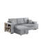Canapé modulaire réversible avec causeuse coulissante Daniel
