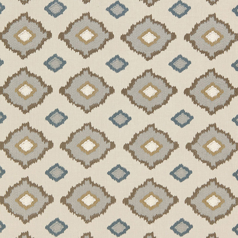 Sikar Embroidery Fabric, Flax