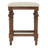 Ludin Brown Console Table With 3 Stools