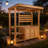 100% Natural Cedar Outdoor Kitchen Island