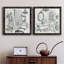«Opulent Bath I», ensemble de 2 peintures sur toile encadrées-2079942357-2079942362