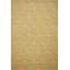 Tapis intérieur / extérieur jaune crocheté à la main Aneko-1652435789