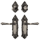 Nostalgic Warehouse Victorian Entry Set with Fleur Lever
