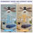 Low Profile 42'' 5- Blade Indoor Flush Mount Ceiling Fan With Led Light, Dc Motor And Remote Control-1382267514