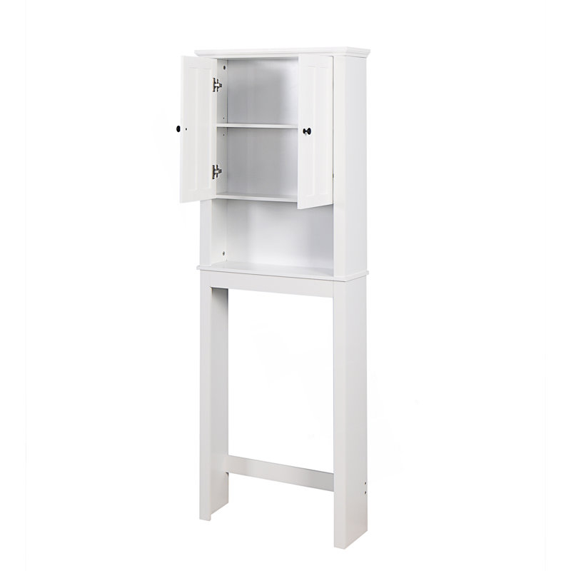 Armoire de rangement pour salle de bain, économiseur d'espace au-dessus de la toilette avec tablette réglable