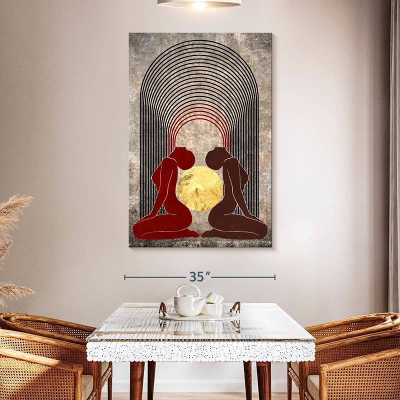 Kerrick Women Worship, 51" H x 34" W