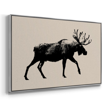 Wild Ambler I, peinture sur toile encadrée