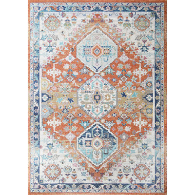 Beckette Performance Oriental Indoor Rug