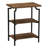 Rustic Hickory & Iron Three-Tier Shelf-1812439524