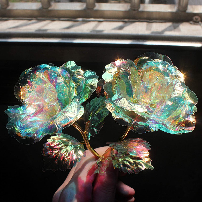 Tiges de roses en plastique Ferino