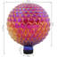 Globe terrestre extérieur en verre rouge festonné 10 po Wiebe-462465091