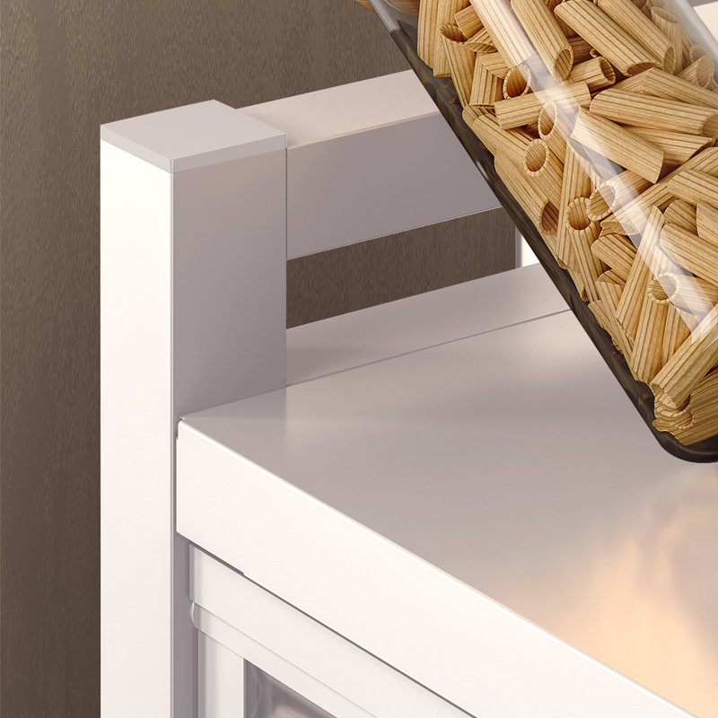 Garde-manger Elfride 63,98, Blanc, Blanc