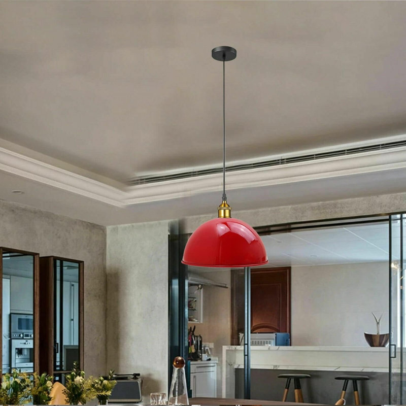 Motta 1 - Light Single Pendant, Red