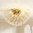 5 - Light Crystal Dimmable Starburst Dandelion Semi Flush Mount-1773153725