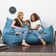 Big Joe Imperial Polyester Bean Bag Sofa
