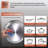 Touch Control, Built-in 24" Induction Cooktop with 4 Elements, in Black
