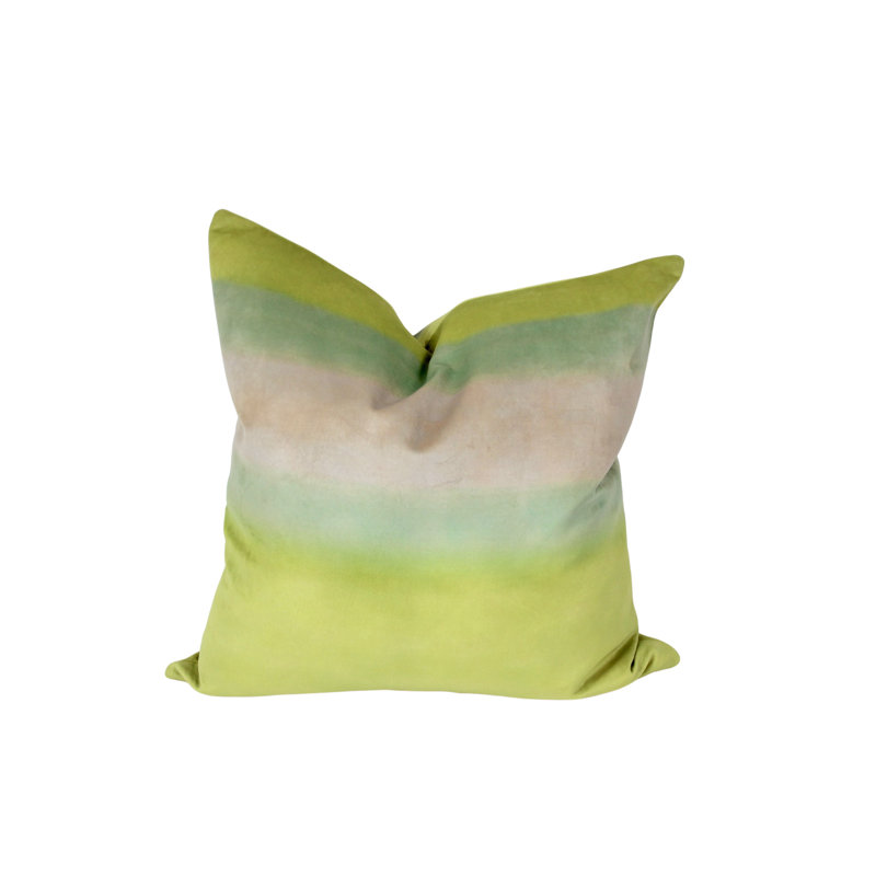 Coussin en velours Sunset
