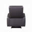 Cuir d'ameublement inclinable Power Motion, brun