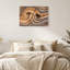 «Swirling Brown and Gray Rock Layers», art mural-1110757837