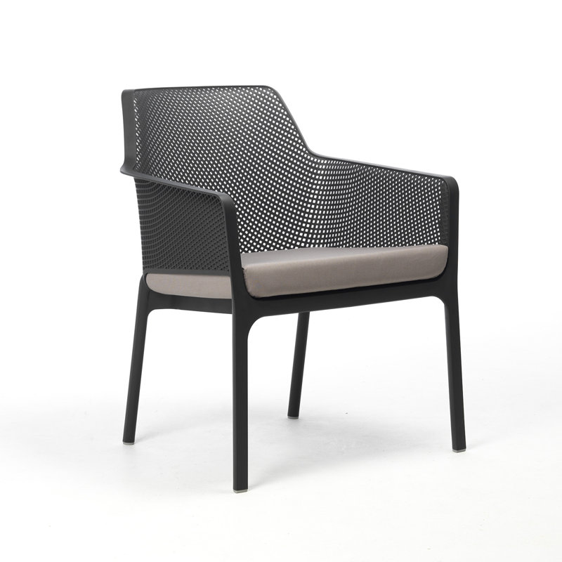 Net Outdoor Lounge Chair, Anthracite