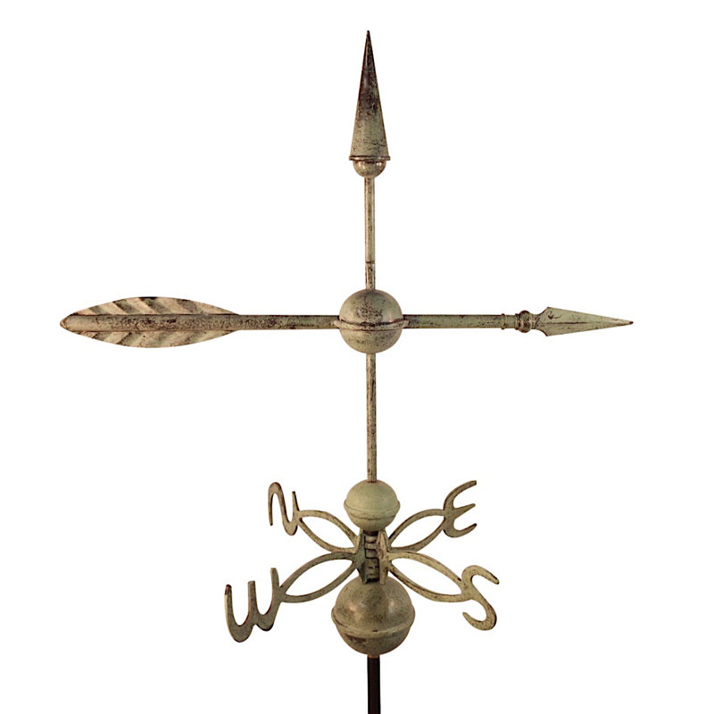 Girouette Bedias Arrow, Vert-de-gris