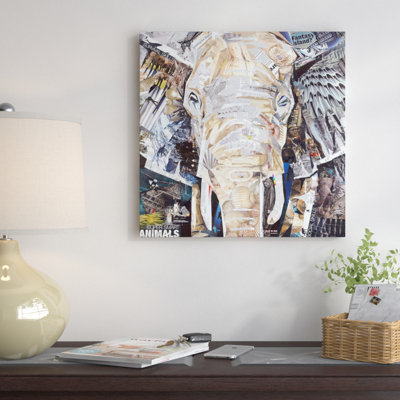«Elephant's Gaze» par James Gray - impression sur toile