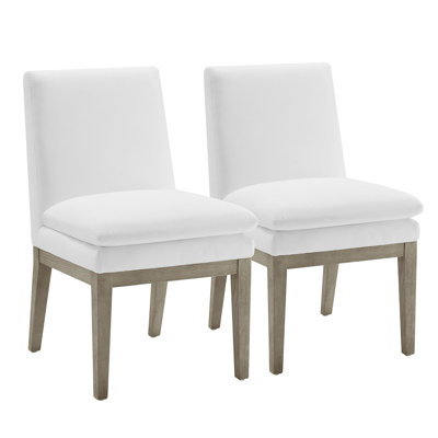 Chaise de salle à manger rembourrée Bethea (ensemble de 2)