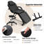 Fauteuil de 73 po avec tabouret hydraulique avec accoudoirs détachables et porte-serviettes 73 po-1575498654-1575498648