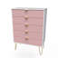 Beranda 77cm W 5 - Drawer Chest of Drawers-1548440475