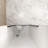 33-32 "x 72" Bifold Shower Door, 1/4"(6mm) Tempered Glass, Matte Black Aluminum Frame, Explosion Proof Film