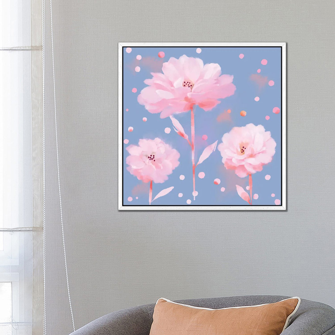 Bloom Pop von Thomas Little - Galerie-verpackte Leinwand Giclée