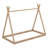Twin Size Tent Shape Floor Bed Frame-398812708