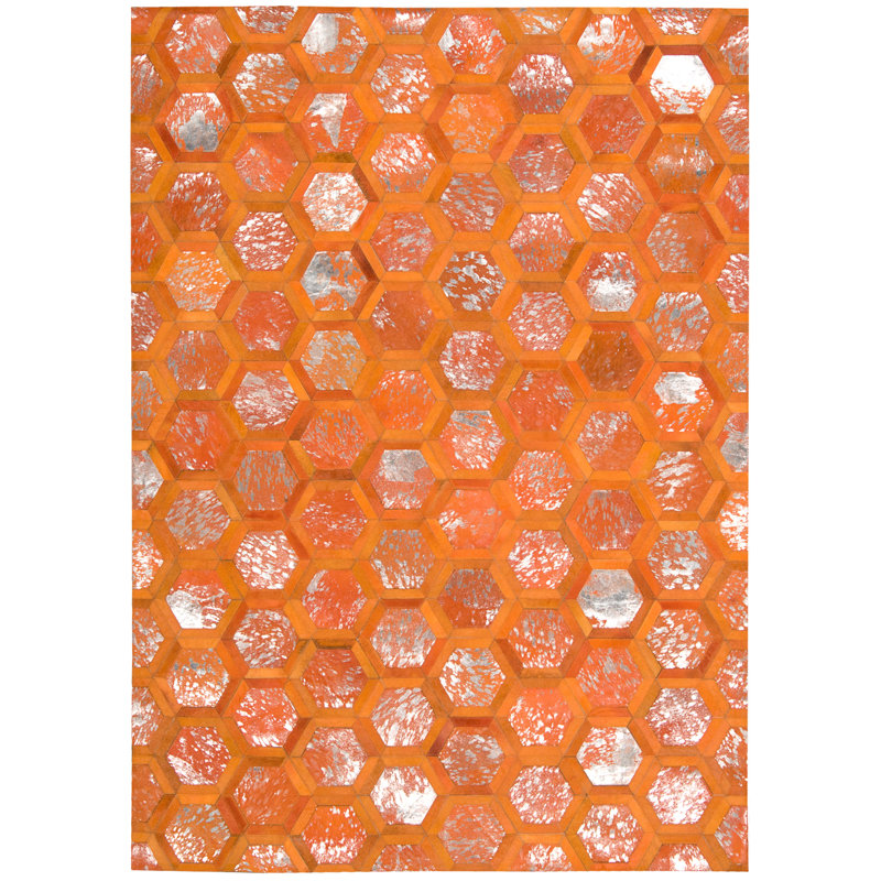 Geometric Area Rug, 5'3" x 7'5"