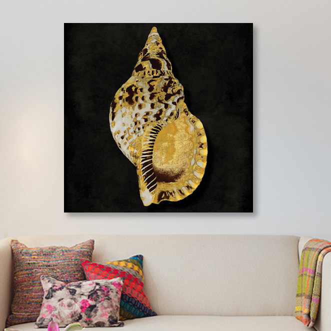 « golden ocean gemmes iii », impression sur toile, H 12 po x l 12 po x P 1,5 po