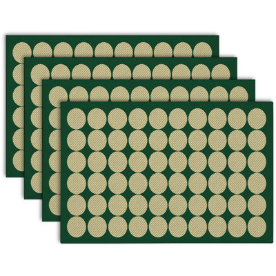 Ensemble de table rectangulaire en polyester