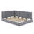 Full Size Upholstered Daybed Bed-1035274259