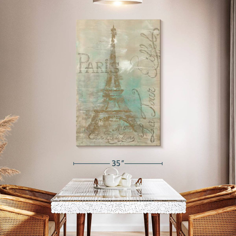 Aime Champs De Mars, 51" H x 34" W